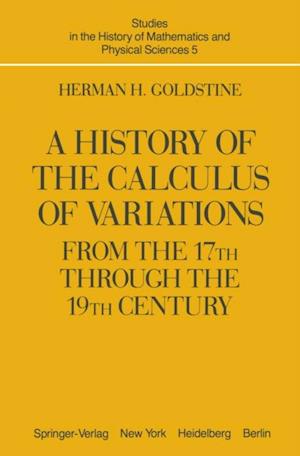 History of the Calculus of Variations from the 17th through the 19th Century