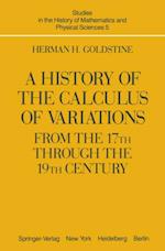 History of the Calculus of Variations from the 17th through the 19th Century