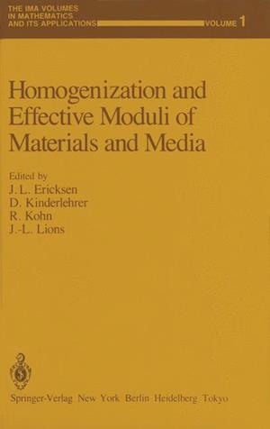 Homogenization and Effective Moduli of Materials and Media