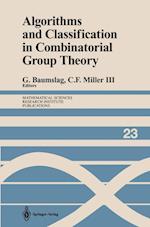 Algorithms and Classification in Combinatorial Group Theory