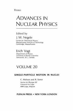 Advances in Nuclear Physics