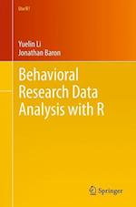 Behavioral Research Data Analysis with R