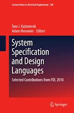 System Specification and Design Languages