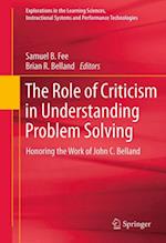 Role of Criticism in Understanding Problem Solving