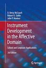 Instrument Development in the Affective Domain