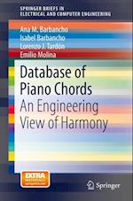 Database of Piano Chords