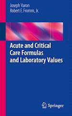 Acute and Critical Care Formulas and Laboratory Values