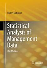 Statistical Analysis of Management Data