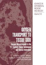 Oxygen Transport To Tissue XXIII