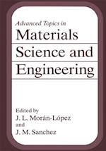 Advanced Topics in Materials Science and Engineering