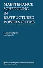 Maintenance Scheduling in Restructured Power Systems