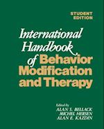 International Handbook of Behavior Modification and Therapy