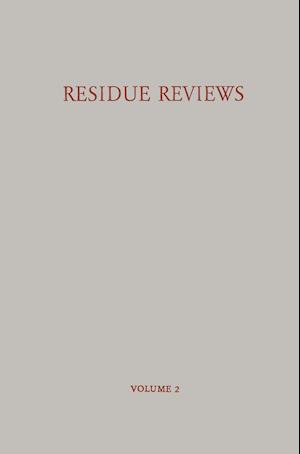 Residue Reviews  / Rückstands-Berichte