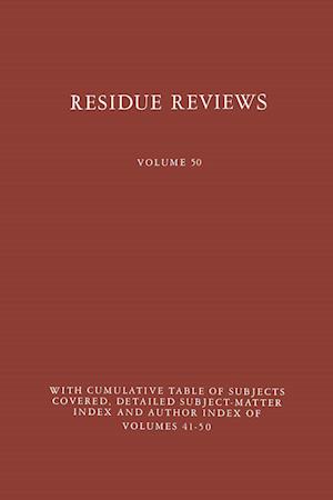 Residue Reviews