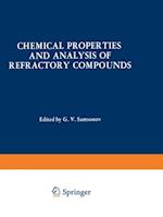 Chemical Properties and Analysis of Refractory Compounds / Khimicheskie Svoistva I Metody Analiza Tugoplavkikh Soedinenii / ?????????? ???????? ? ?????? ??????? ??????????? ??????????