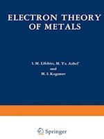 Electron Theory of Metals