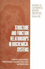 Structure and Function Relationships in Biochemical Systems