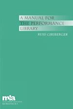 Manual for the Performance Library