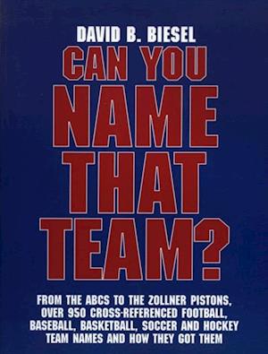 Can You Name that Team?