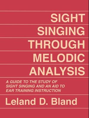 Sight Singing Through Melodic Analysis