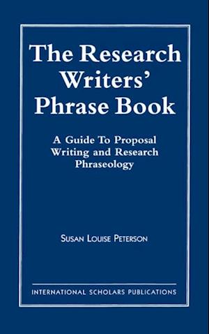 Research Writer's Phrase Book