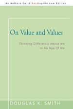 On Value and Values