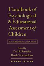 Handbook of Psychological and Educational Assessment of Children