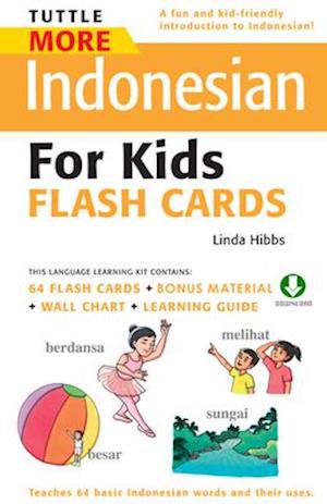 Tuttle More Indonesian for Kids Flash Cards