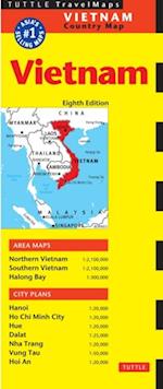 Vietnam Travel Map Eighth Edition