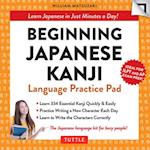 Beginning Japanese Kanji Language Practice Pad Ebook