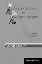 American Journal of Ancient History (Vol 12.1)