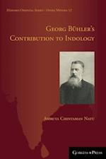 Georg Buhler's Contribution to Indology