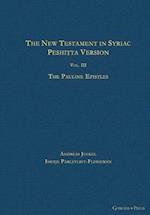 The New Testament in Syriac: Peshitta Version