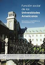 Funcion Social de Las Universidades Americanas