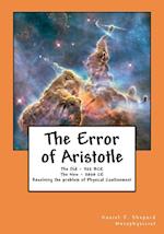 The Error of Aristotle