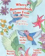 Where Hummingbirds Come from Bilingual Korean English