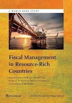 Ossowski, R:  Fiscal Management in Resource-Rich Countries