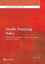 Cashin, C:  Health Financing Policy