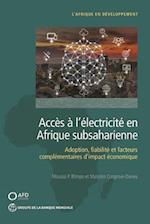 Acces a l'electricite en Afrique subsaharienne