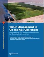 Water Management in Oil and Gas Operations