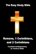 Easy Study Bible: Romans, 1 Corinthians, and 2 Corinthians