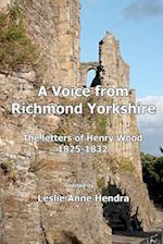 A Voice from Richmond Yorkshire