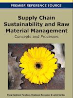 Supply Chain Sustainability and Raw Material Management: Concepts and Processes