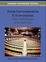 From Government to E-Governance