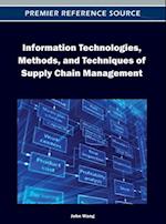 Information Technologies, Methods, and Techniques of Supply Chain Management