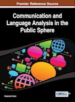 Communication and Language Analysis in the Public Sphere