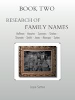 Book Two Research of Family Names