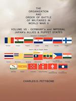 The Organization and Order or Battle of Militaries in World War II