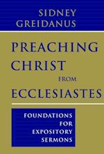 Preaching Christ from Ecclesiastes