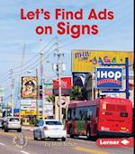 Let's Find Ads on Signs